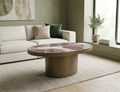 Elara Coffee Table — Ceramic, 98×73