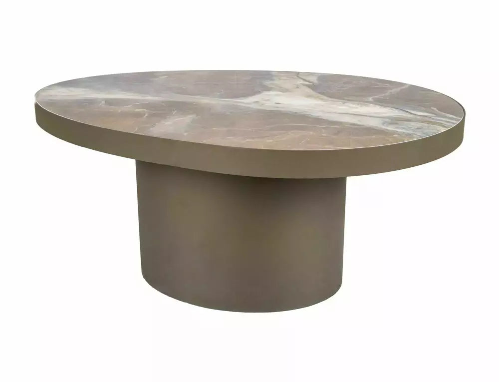 Elara Coffee Table — Ceramic, 98×73