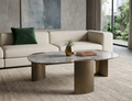 Faye Coffee Table — Grey Ceramic, 118×75