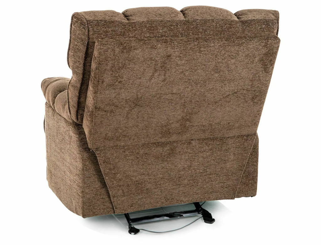 Halo Reclining Relax Armchair — Beige Fabric