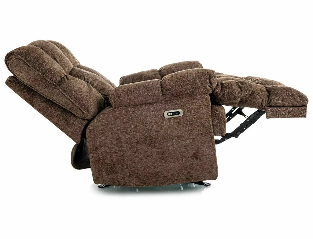 Halo Reclining Relax Armchair — Beige Fabric