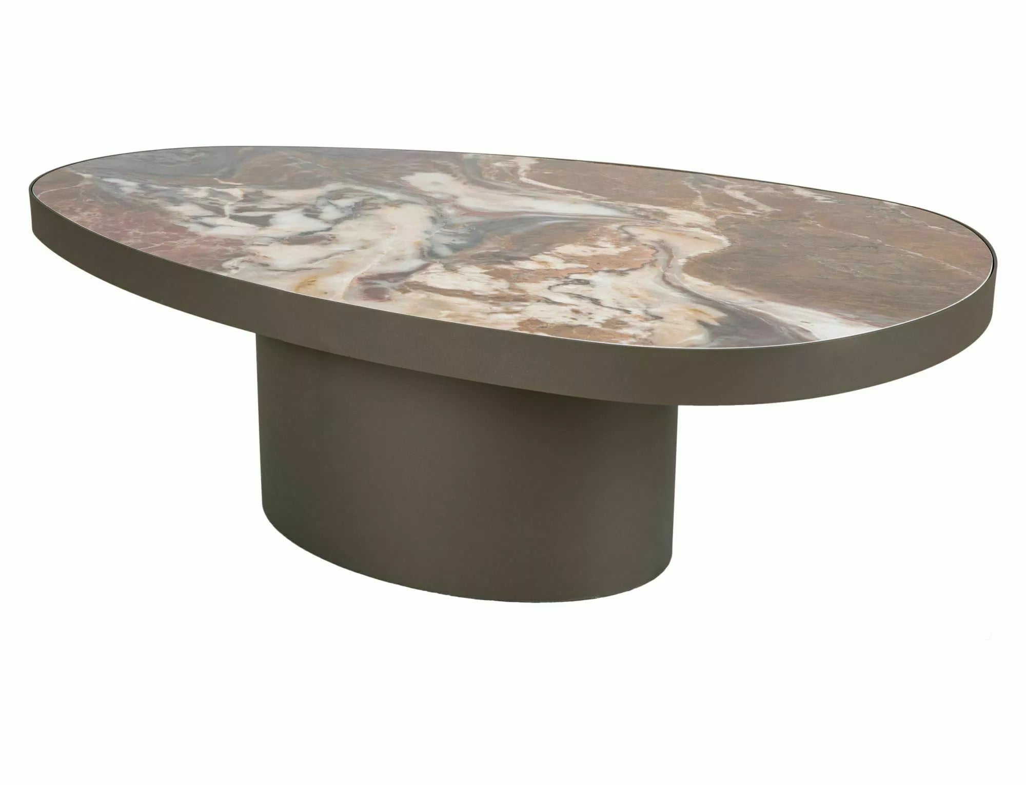 Noor Coffee Table — Ceramic, 118×73