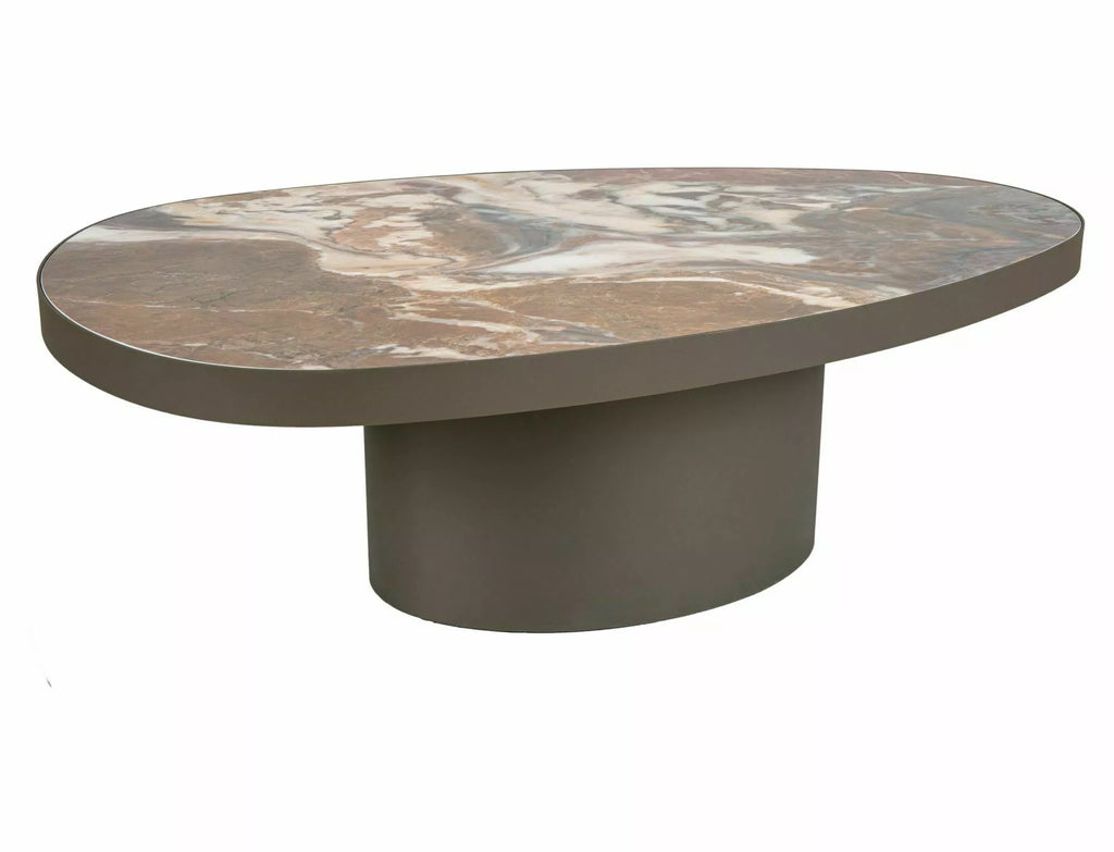 Noor Coffee Table — Ceramic, 118×73