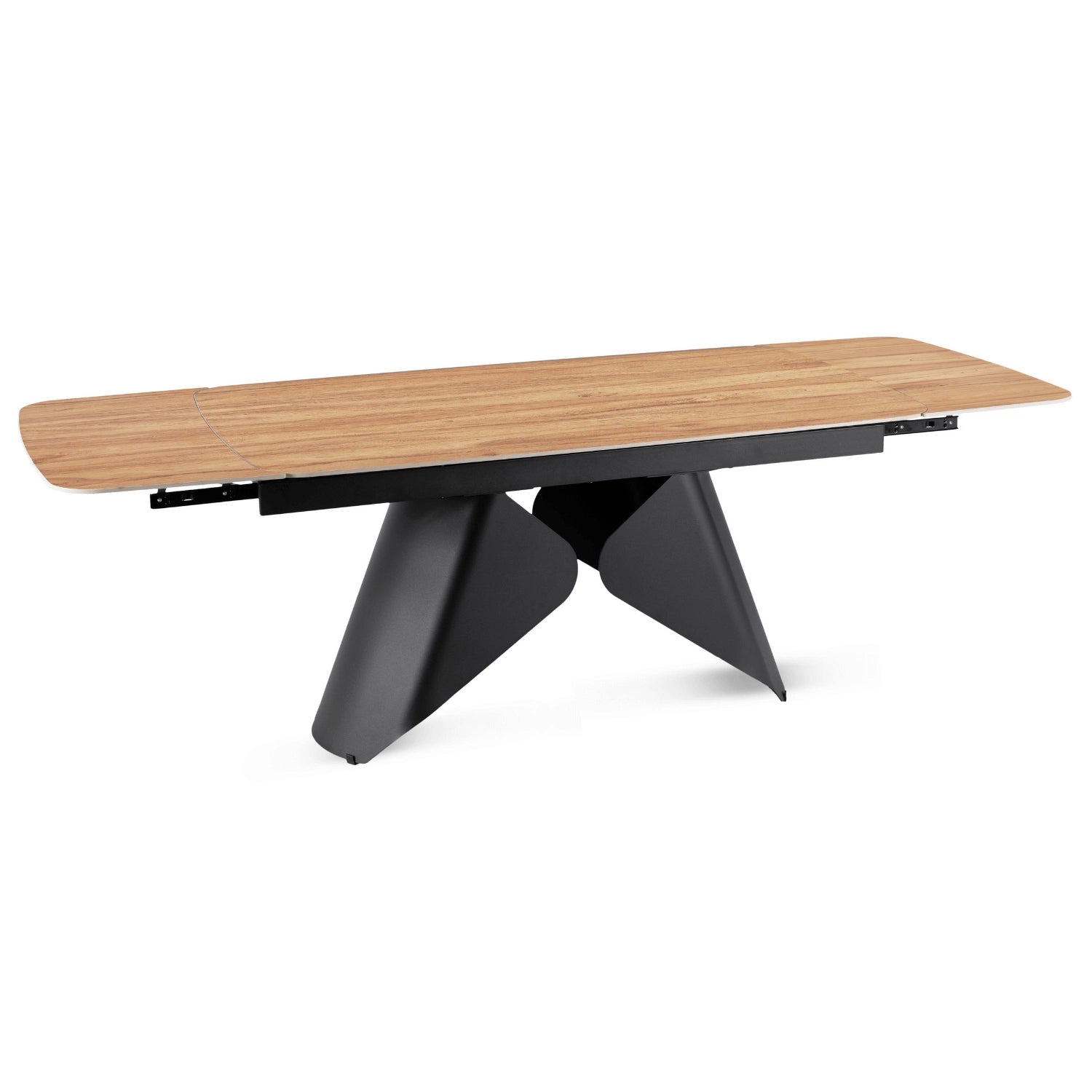 Toscana Extending Dining Table — Oak Ceramic, Seats 6–8