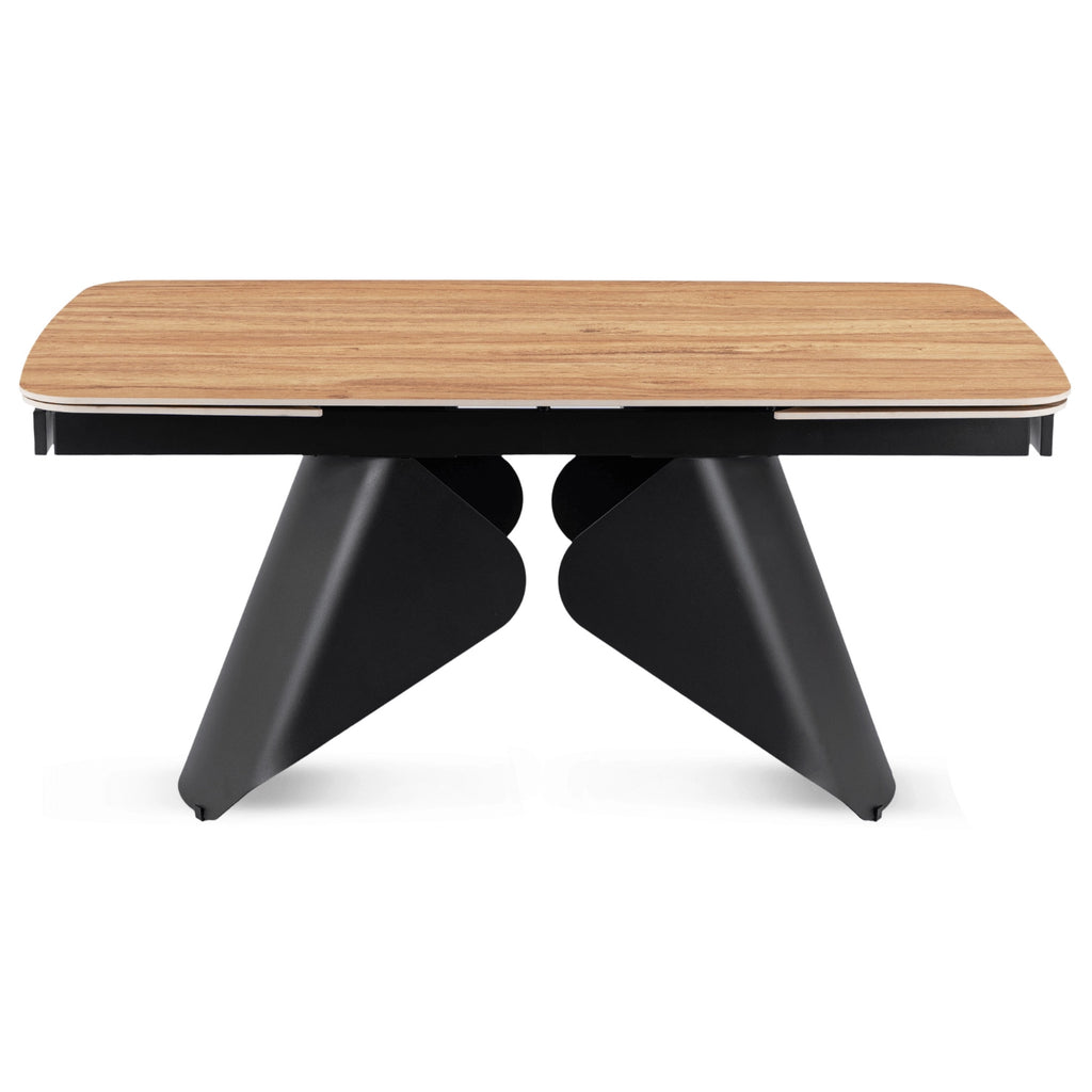 Toscana Extending Dining Table — Oak Ceramic, Seats 6–8